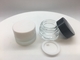 10 جرام زجاج مستحضرات التجميل جرة بالشاشة الحريرية ISO9001 لكريم العيون