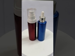 Cosmetic Glass Foundation Bottles Pump Sealing For Makeup Packaging