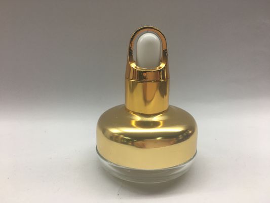 عبوات زجاجية من الزيت العطري 20 مل مع سلة ذات ياقة ذهبية على الكتف