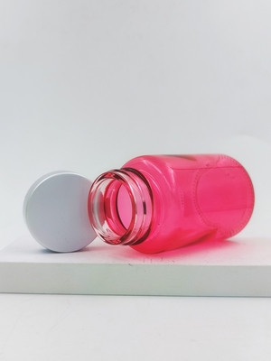 100 مل زجاجة كبسولة زجاجية مكملة للشعر زجاجة كبسولة مستديرة زجاجية لمصل العين ومصل الوجه OEM