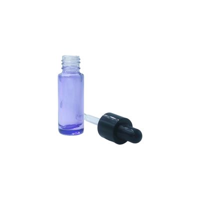 زجاجة قطرات كريم العين المستديرة الصديقة للبيئة 10 مل - عينة زجاجة زيت جوهر للعناية بالعين مع شعار مخصص