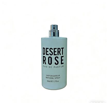 زجاجة عطر أسطوانية مستقيمة على الطراز البسيط مباشرة من المصنع سعة 50 مل بغطاء كروي مستدير